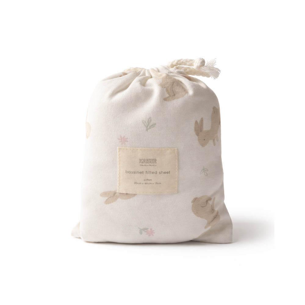 Tiny Tales Baby Fitted Cot Sheet - BUNNY PLAY